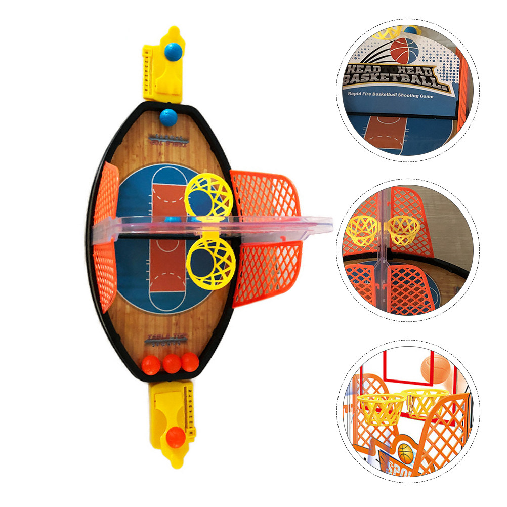 Board Game Education - 1Set Basketball Court Game Interactive Shooting