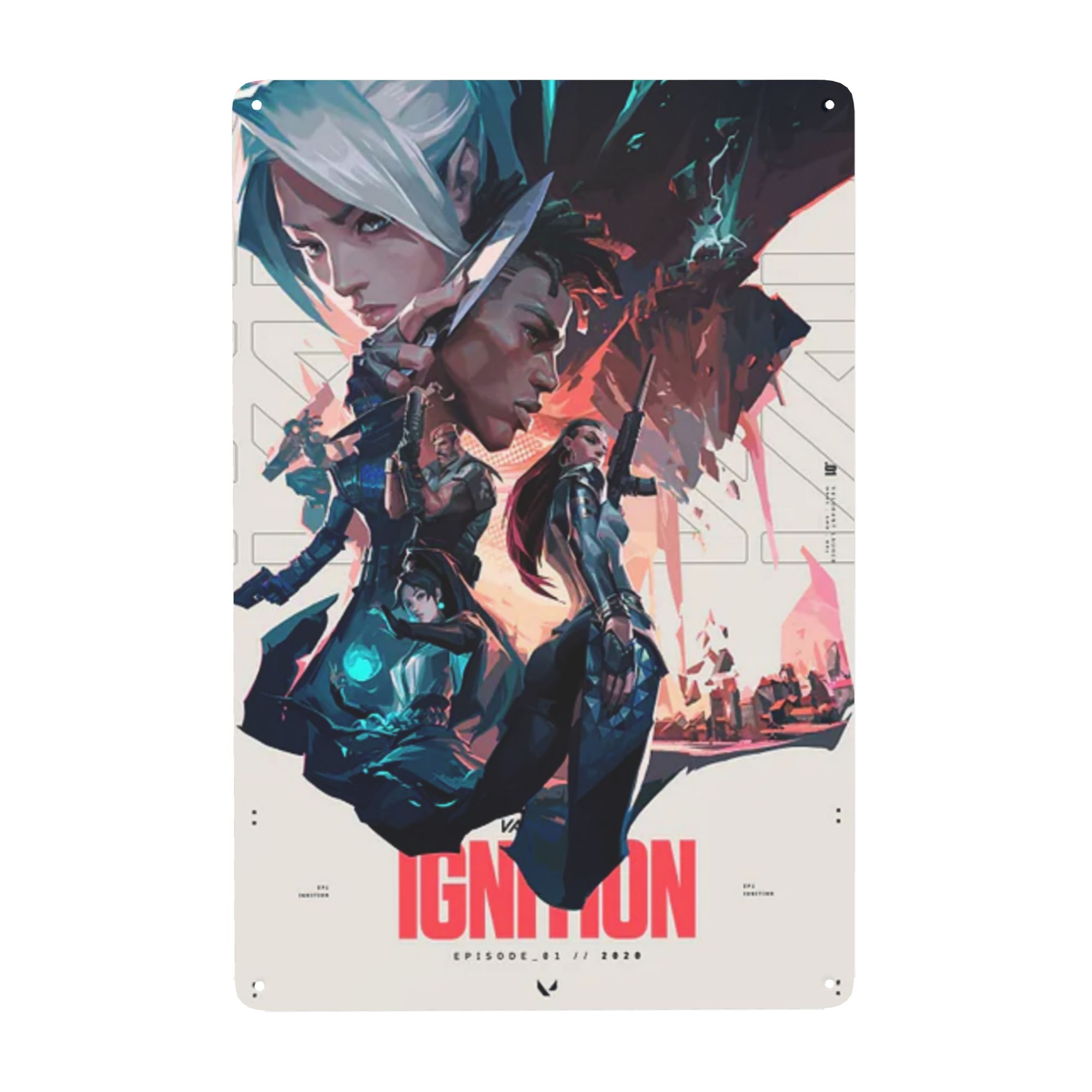 Board Game Zombicide - Zombicide Board Game Inspired Illustration Poster