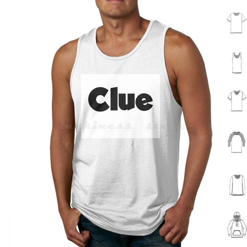 Board Game Print - Clue Tank Tops Vest Sleeveless Clue