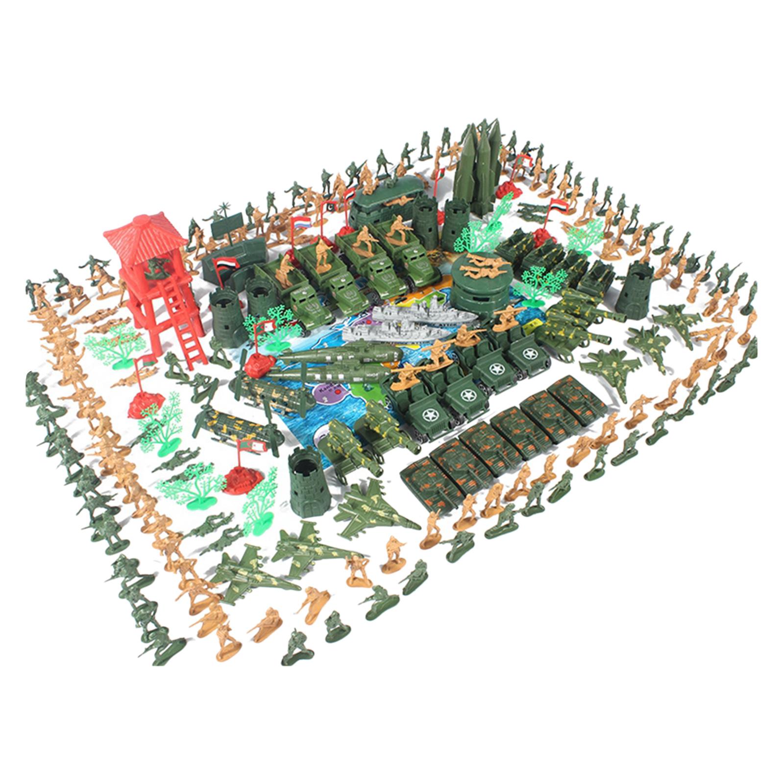 Board Game Risk - 289 Pieces 5cm Plastic Army Men