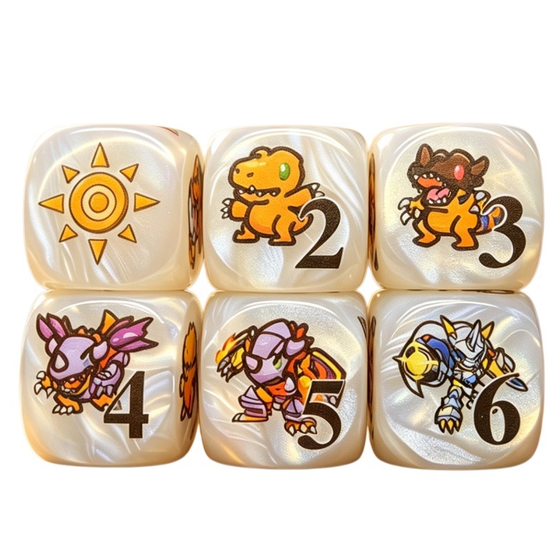 Board Game Vector - 2pcs/set Digimon DTCG Omnimon Agumon Token