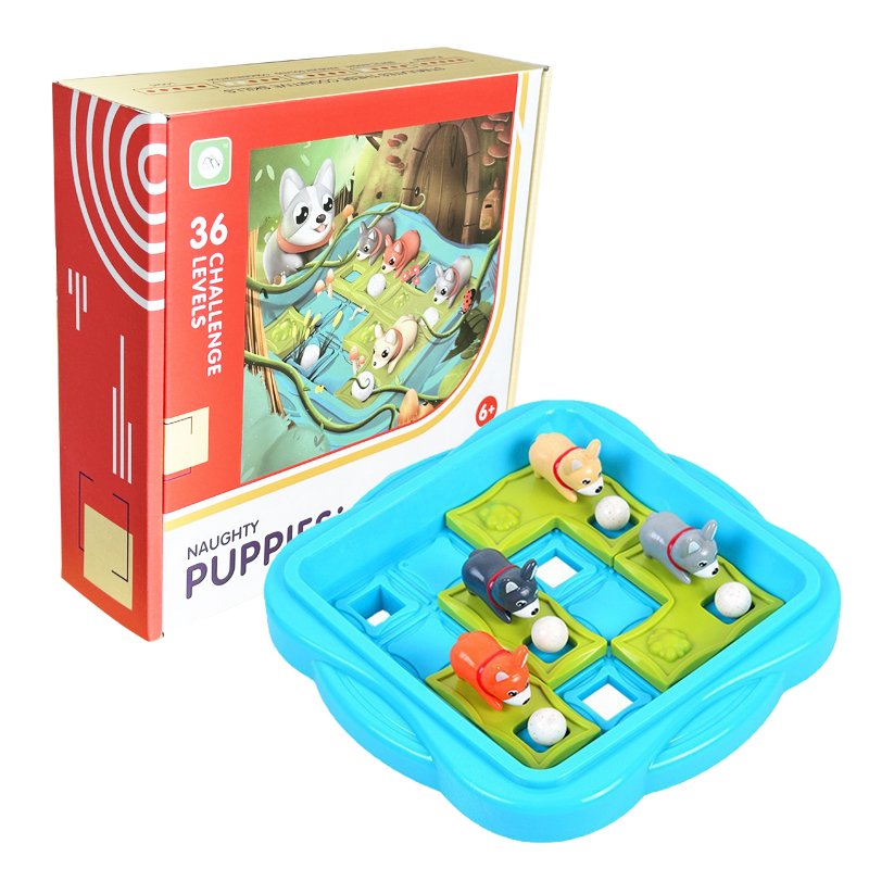 Board Game Education - Board Game Naughty Puppies Children Educational