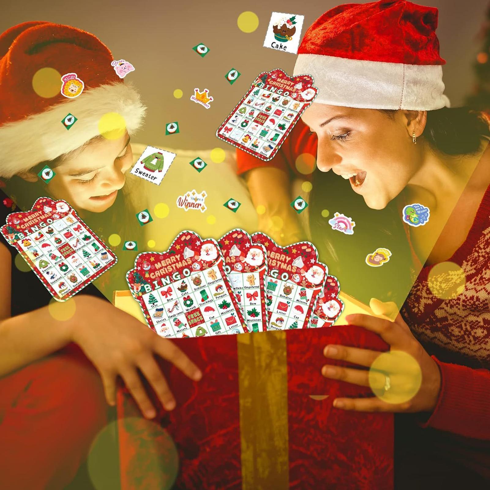 Board Game Festival - Christmas Bingo Cards Kids Christmas Bingo