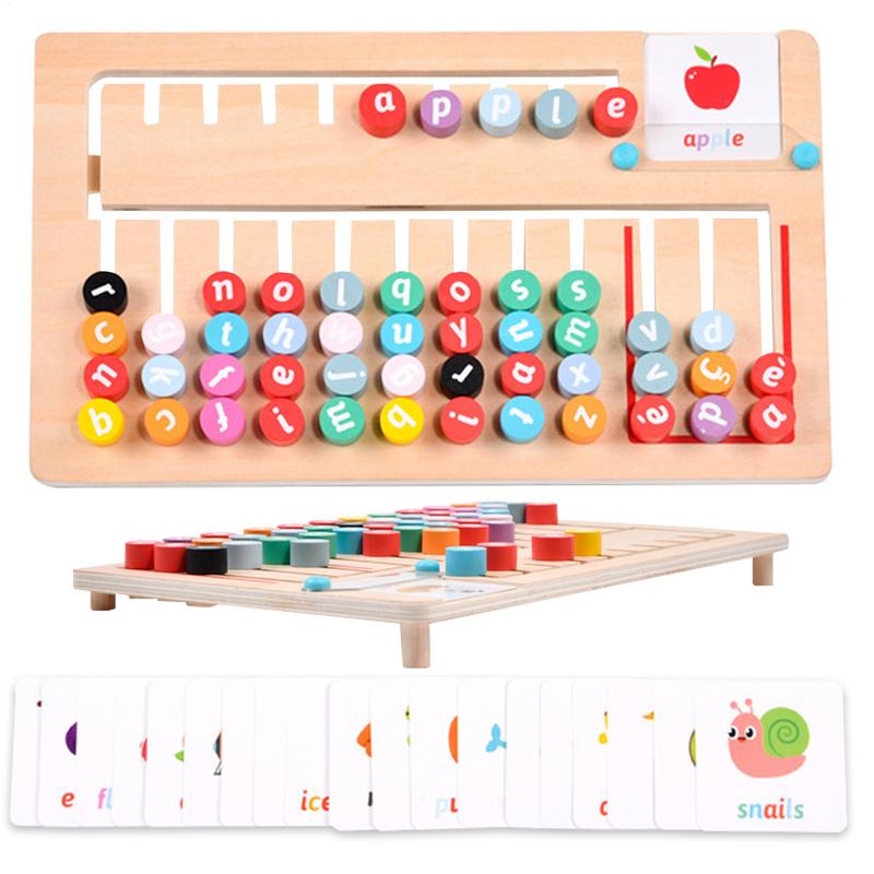 Board Game Education - Matching Letter Game Children Spelling Games
