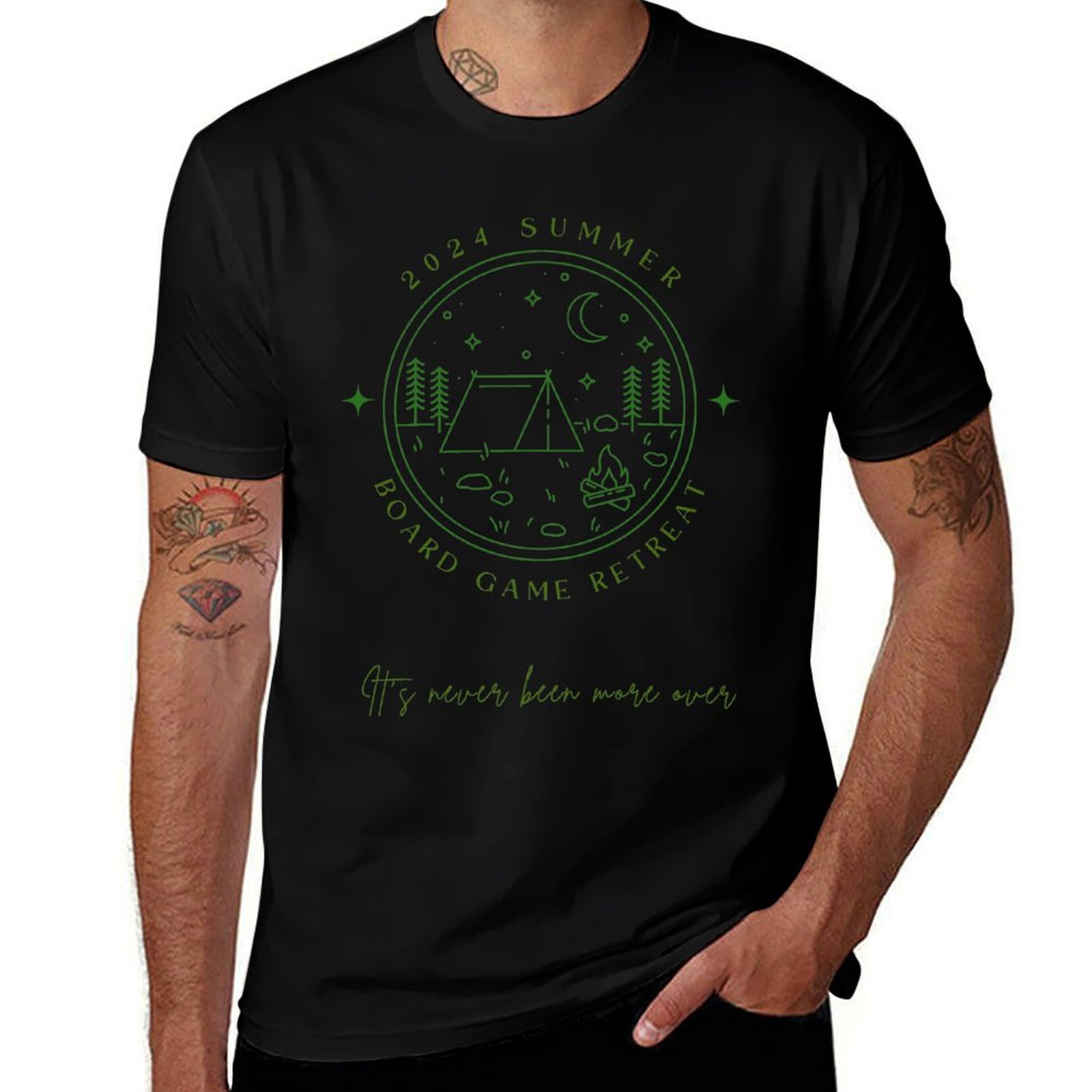Board Game Festival - 2024 Summer Board Game Retreat T-Shirt