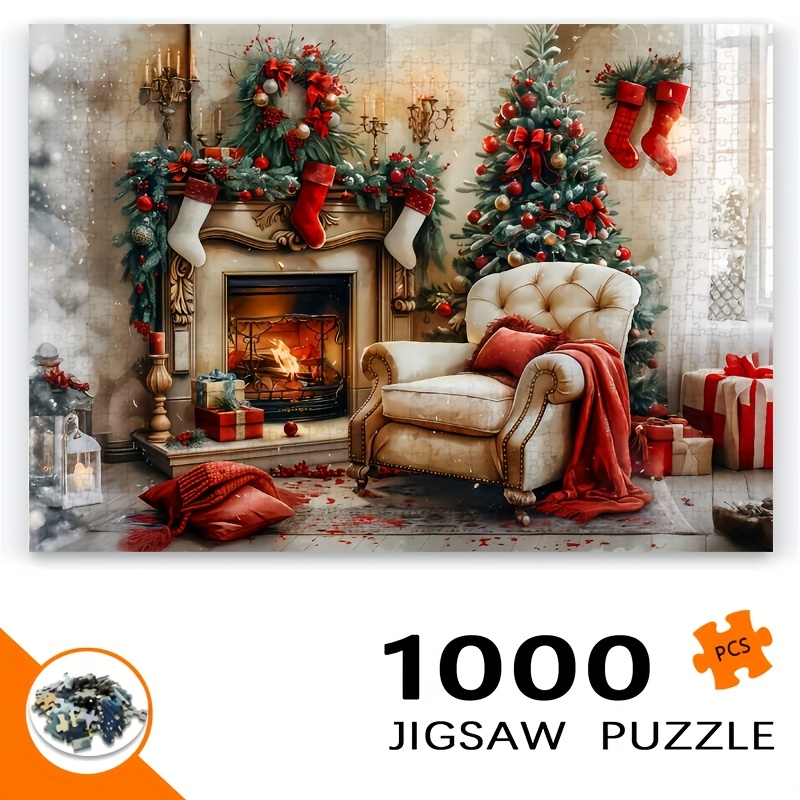 Board Game Festival - Festive Christmas Jigsaw Puzzle Cozy Living