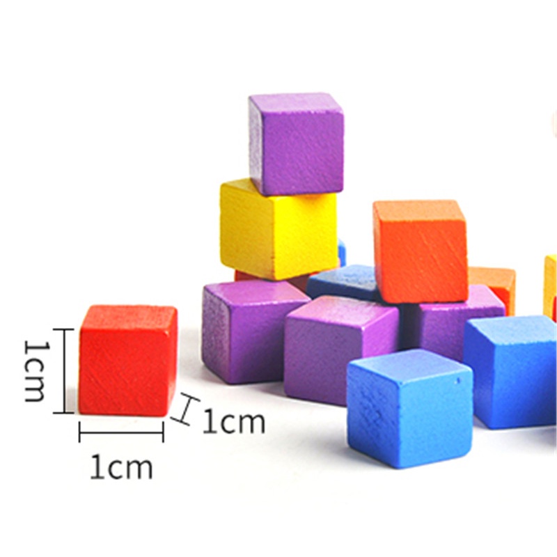100Pcs/lots 10mm Wood Cubes Co - Board Game Vector ulasan dan harga