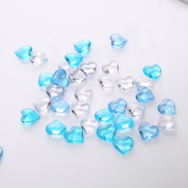 100PCS 10*4mm Heart Shape Acry - Board Game Vector ulasan dan harga