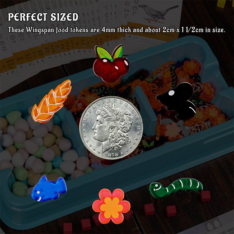 Wingspan Food Resource Tokens  - Board Game Vector ulasan dan harga