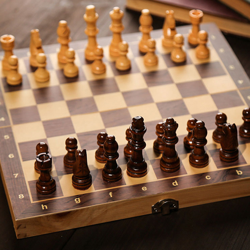 Large Chessboard Developing St - Chess Set Wooden ulasan dan harga