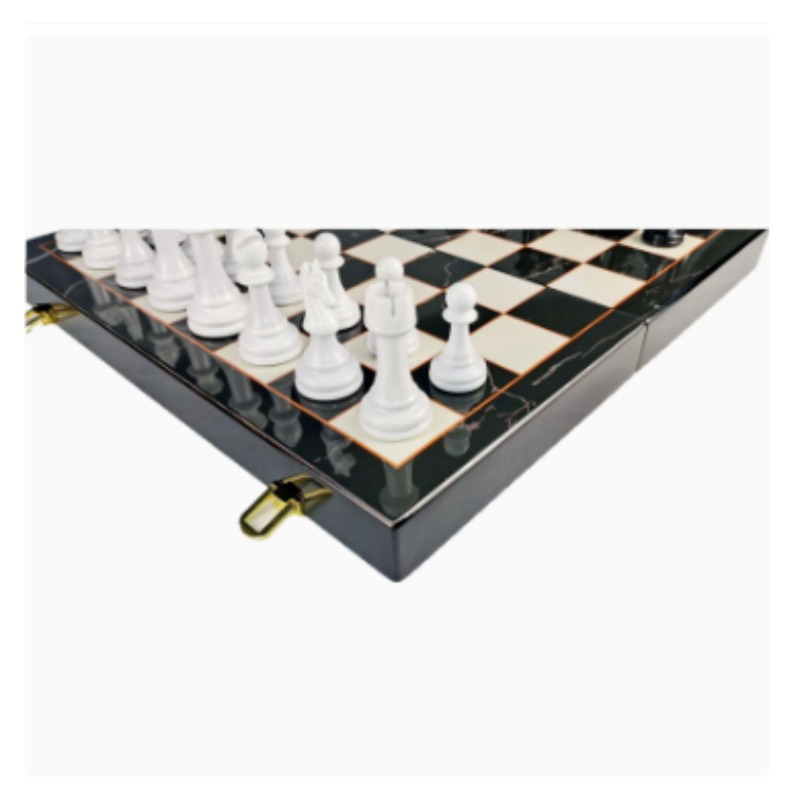 High-End Solid Wood Marble Pat - Board Game Education ulasan dan harga