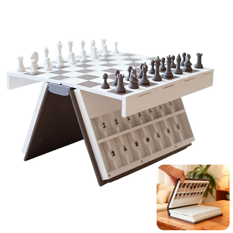 Chess Set 3D Printed Book Fold - Board Game Print ulasan dan harga