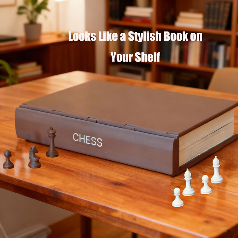 Chess Set 3D Printed Book Fold - Board Game Print ulasan dan harga