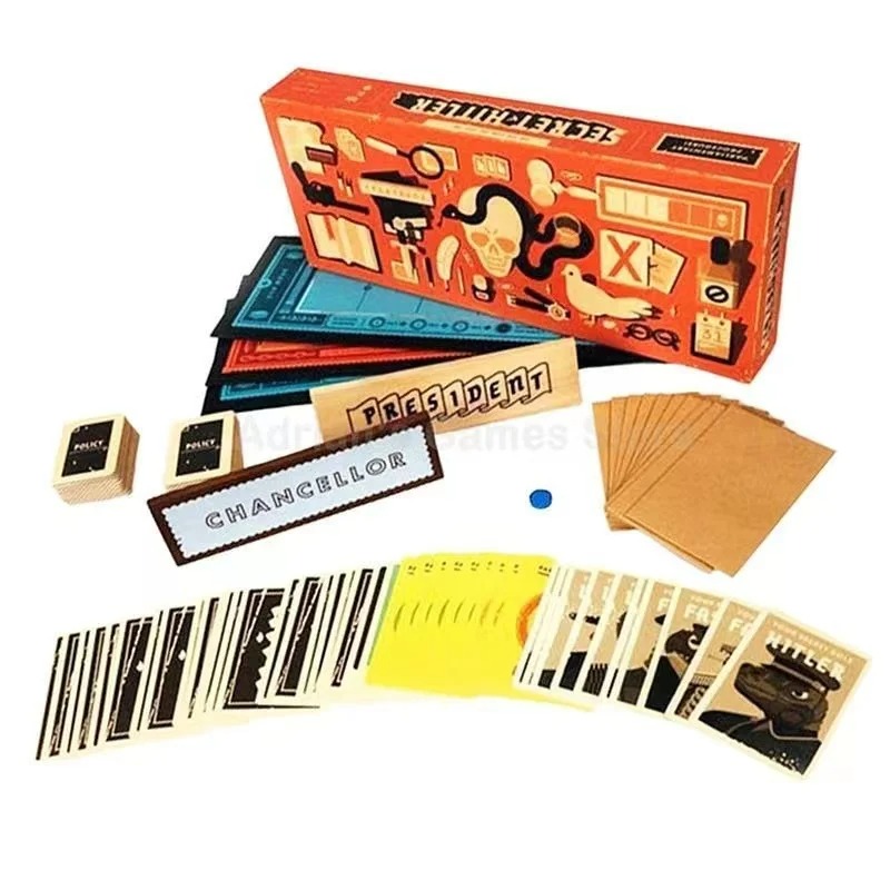 Secret Hitler Board Games Card - Board Game Hitler ulasan dan harga