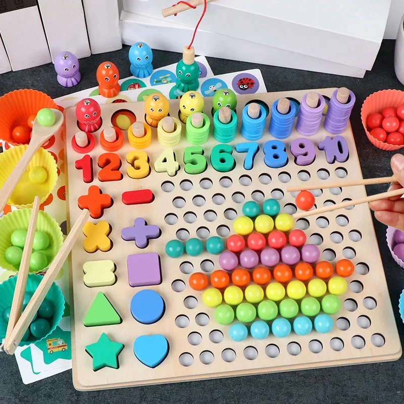 Kids Educational Toys  Montess - Board Game Education ulasan dan harga