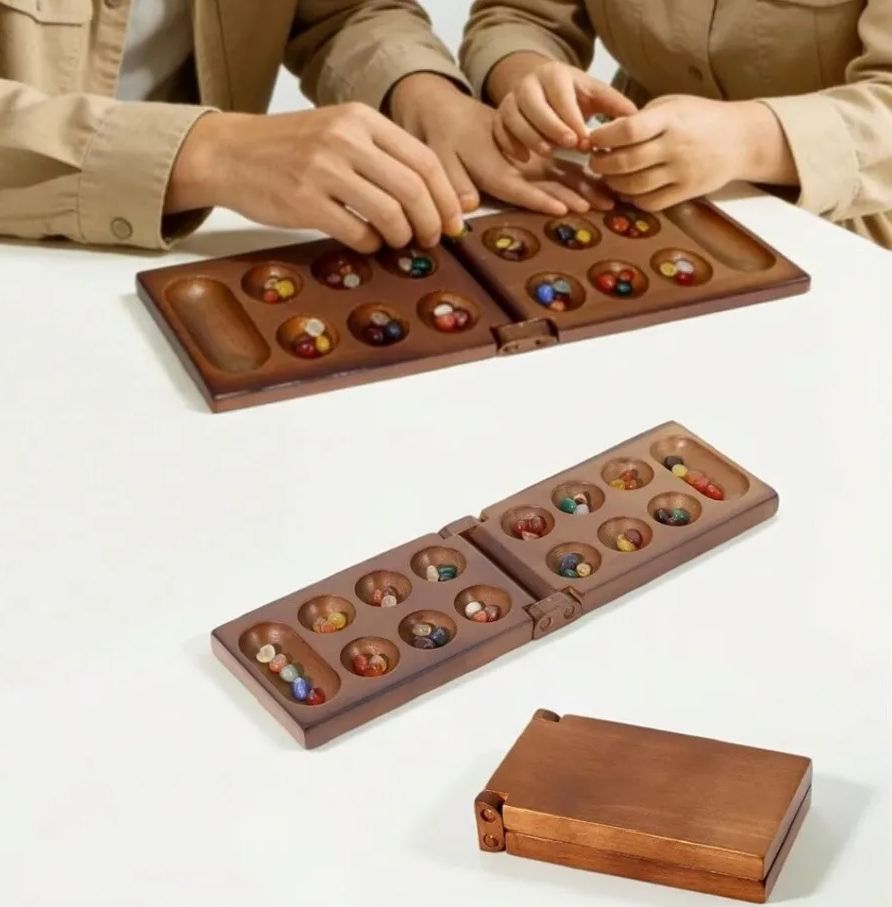 Classic Mancala Ancient Africa - Chess Set Wooden ulasan dan harga