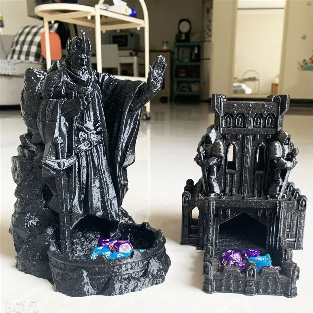 3D Printed Castle Dice Tower T - Board Game Print ulasan dan harga