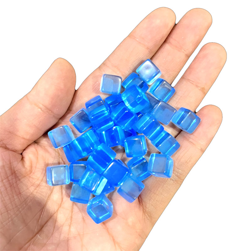 100pcs/set 8mm Clear Cube Dice - Board Game Vector ulasan dan harga