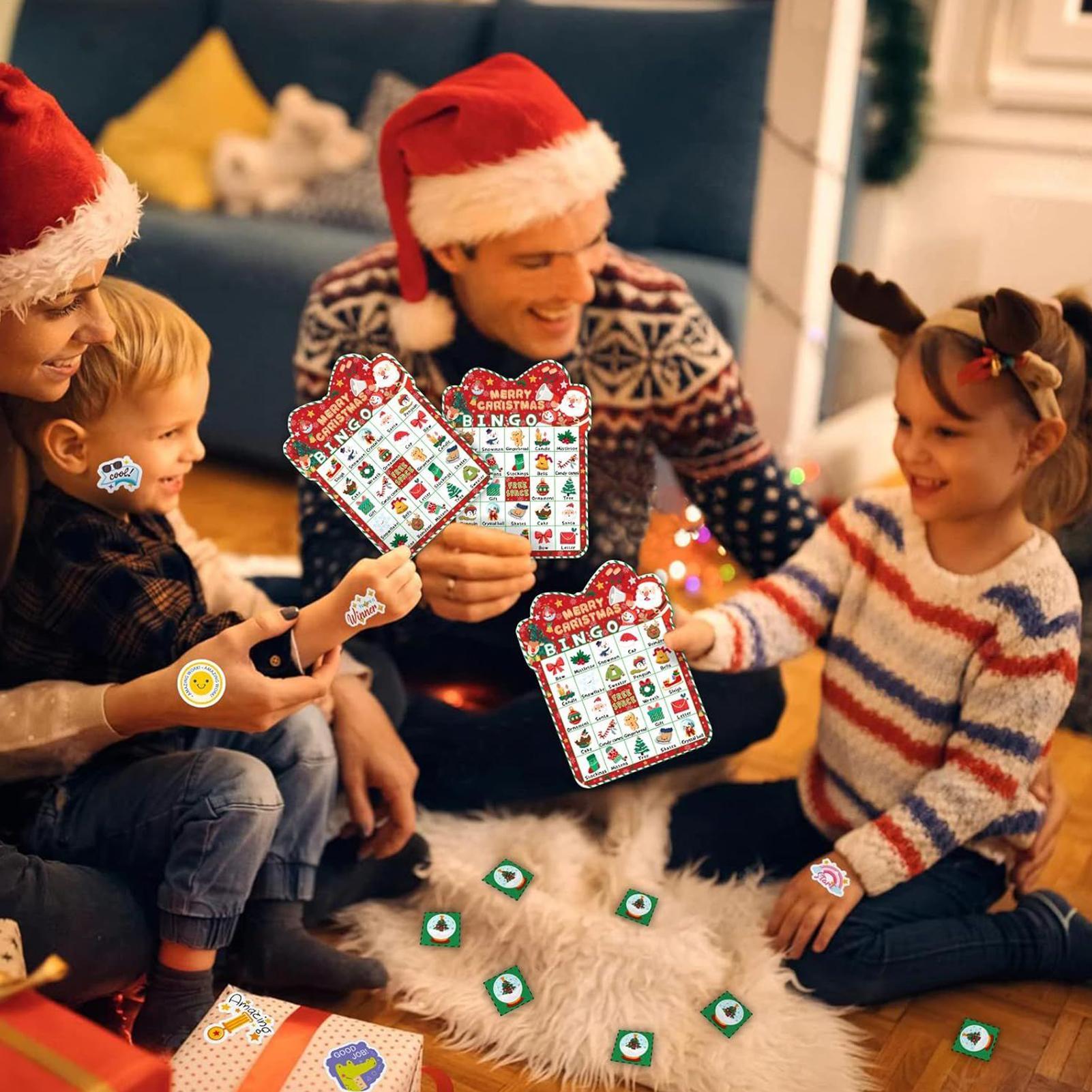 Christmas Bingo Cards Kids Chr - Board Game Festival ulasan dan harga