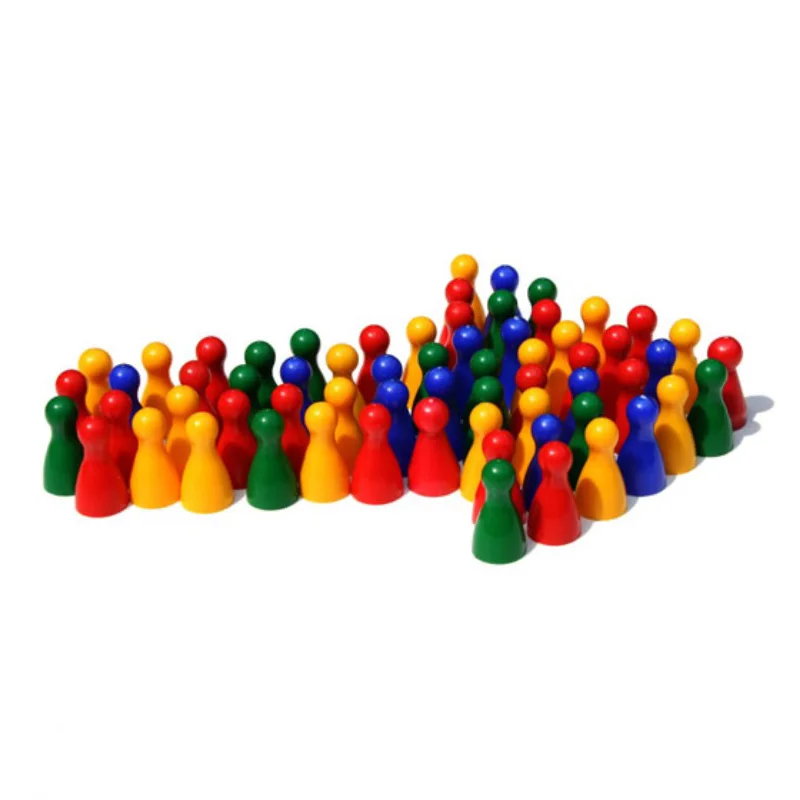 10 Pcs/Set  Colorful Chess Pie - Chess Set Wooden ulasan dan harga
