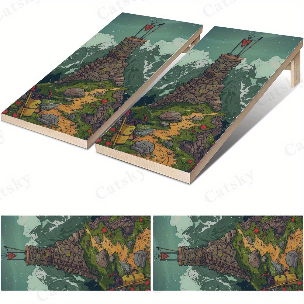 Wild Tower Waterproof Cornhole - Board Game Wild Wild ulasan dan harga