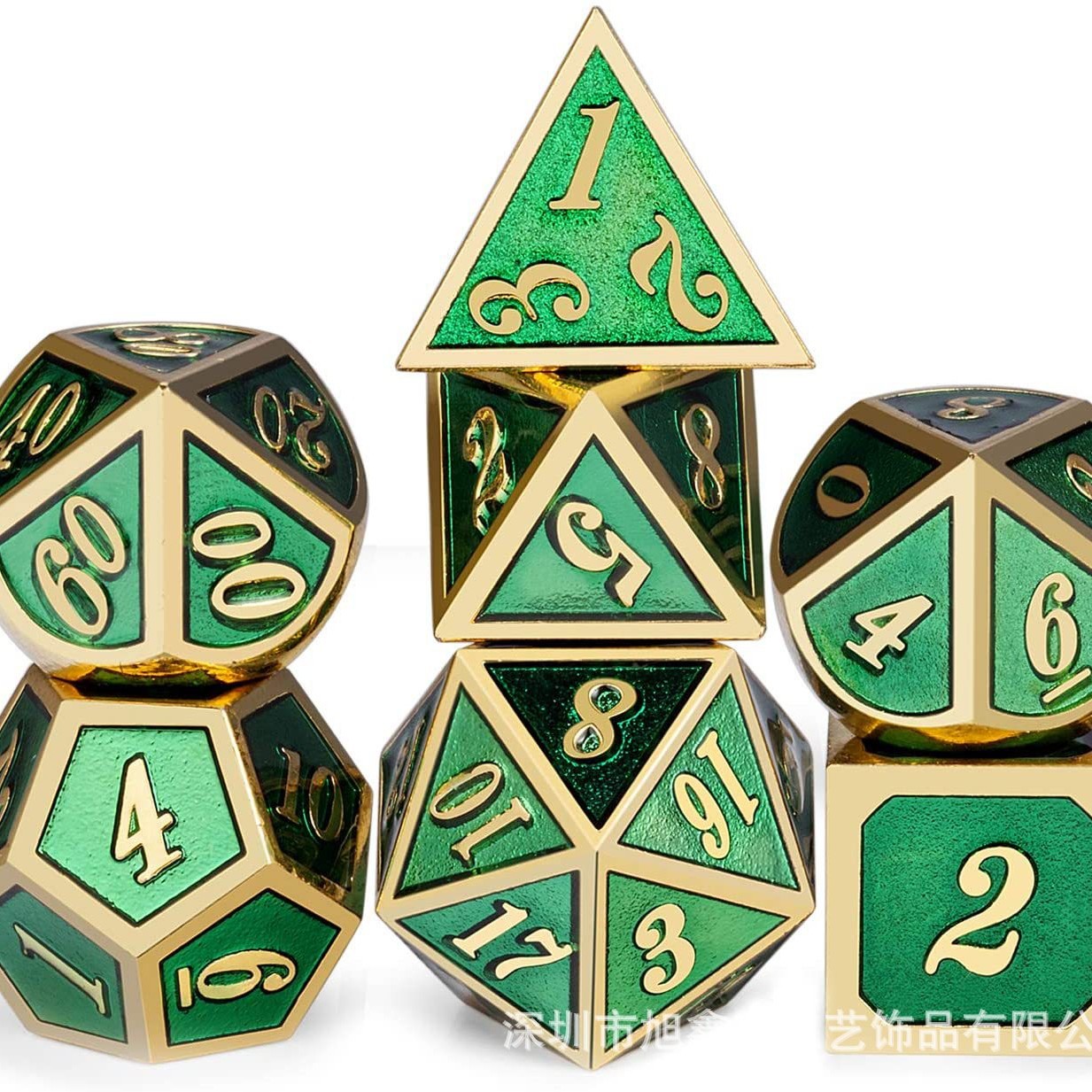Metal Dice Set for D&D, TRPG,  - Board Game Dungeons And Dragons ulasan dan harga