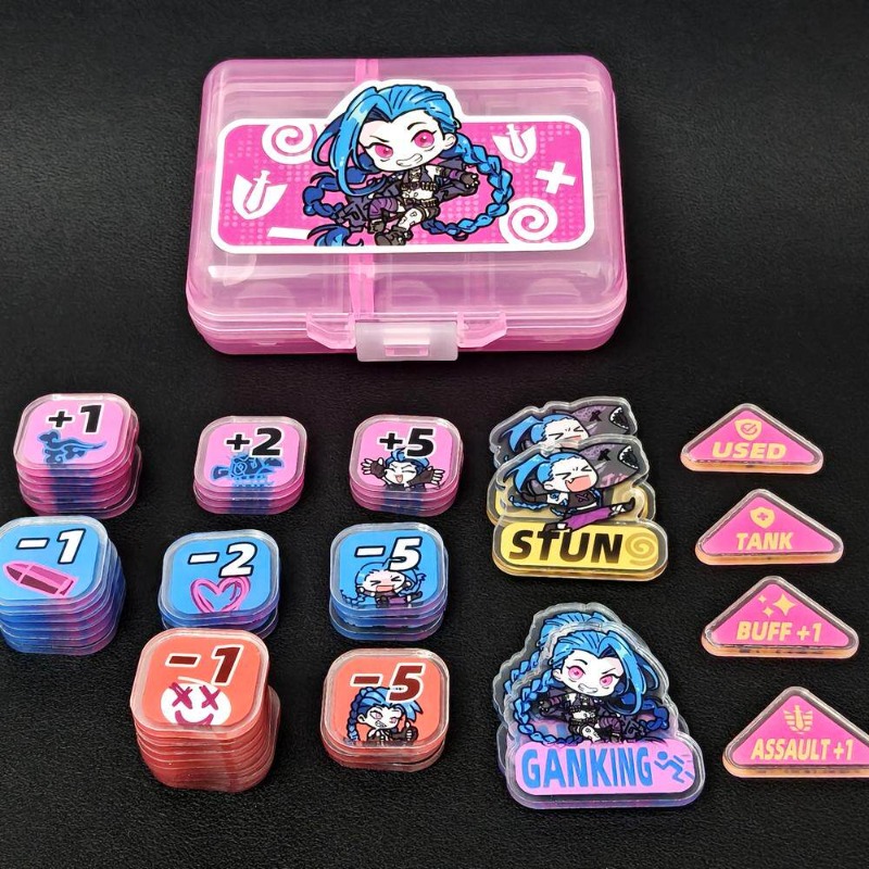 6syles TCG Teemo Acrylic TOKEN - Board Game Vector ulasan dan harga
