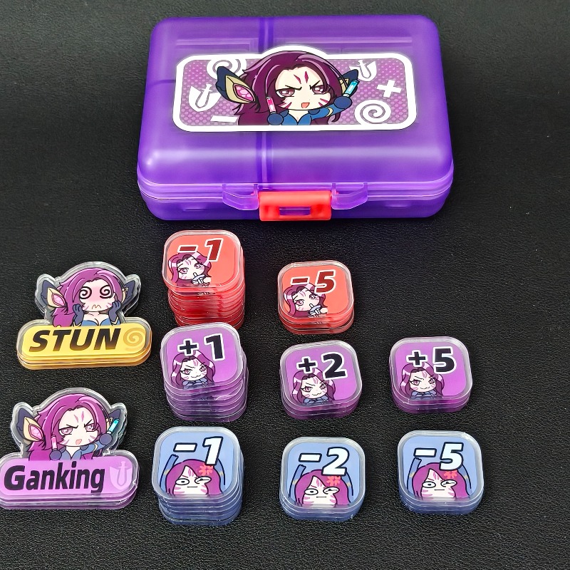 6syles TCG Teemo Acrylic TOKEN - Board Game Vector ulasan dan harga