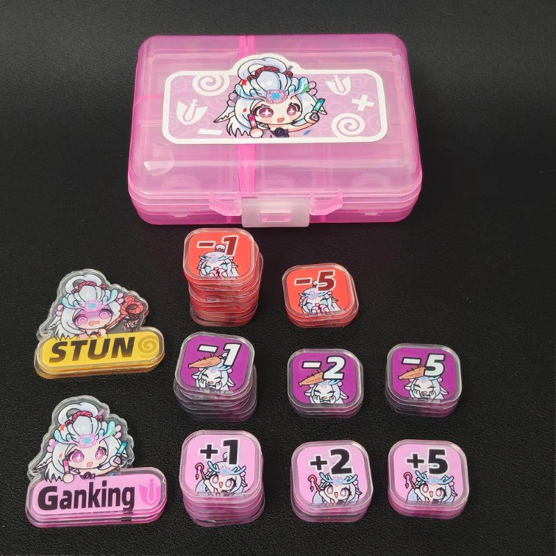 6syles TCG Teemo Acrylic TOKEN - Board Game Vector ulasan dan harga