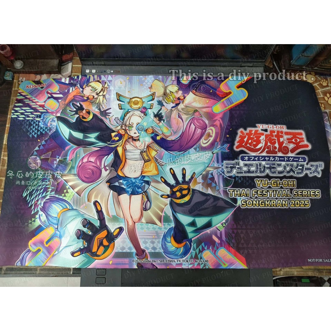 600x350mm Diy Yu-Gi-Oh! Thai F - Board Game Festival ulasan dan harga
