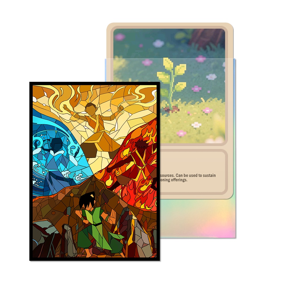 60PCS 66X91mm Holographic Stan - Board Game Print ulasan dan harga