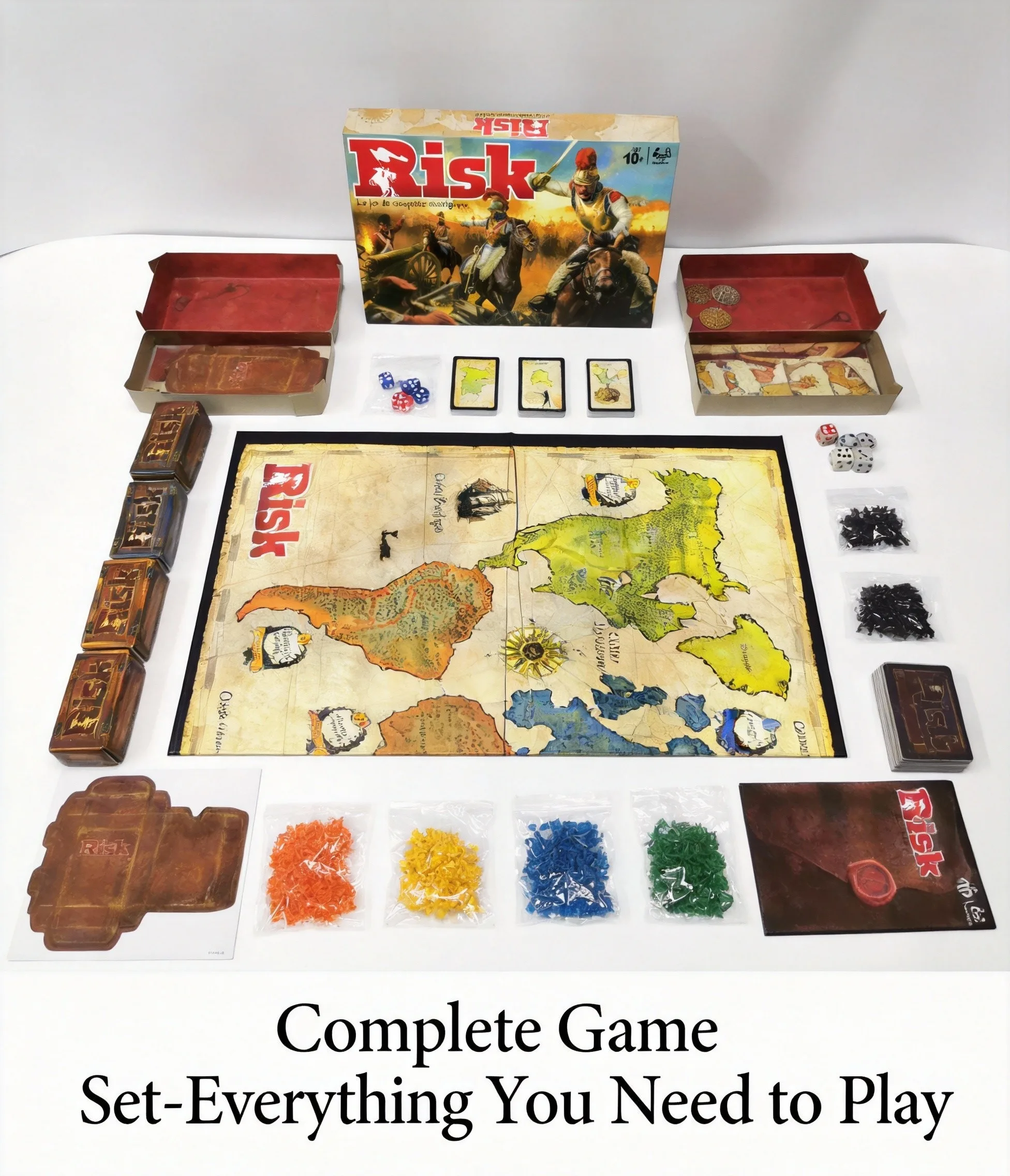 French Risk Strategy Board Gam - Board Game Risk ulasan dan harga