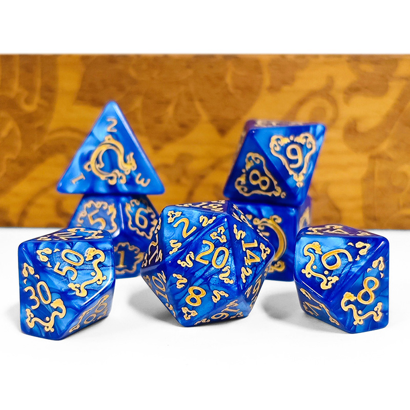 7Pcs Set DND Dice Dragon Patte - Board Game Dungeons And Dragons ulasan dan harga