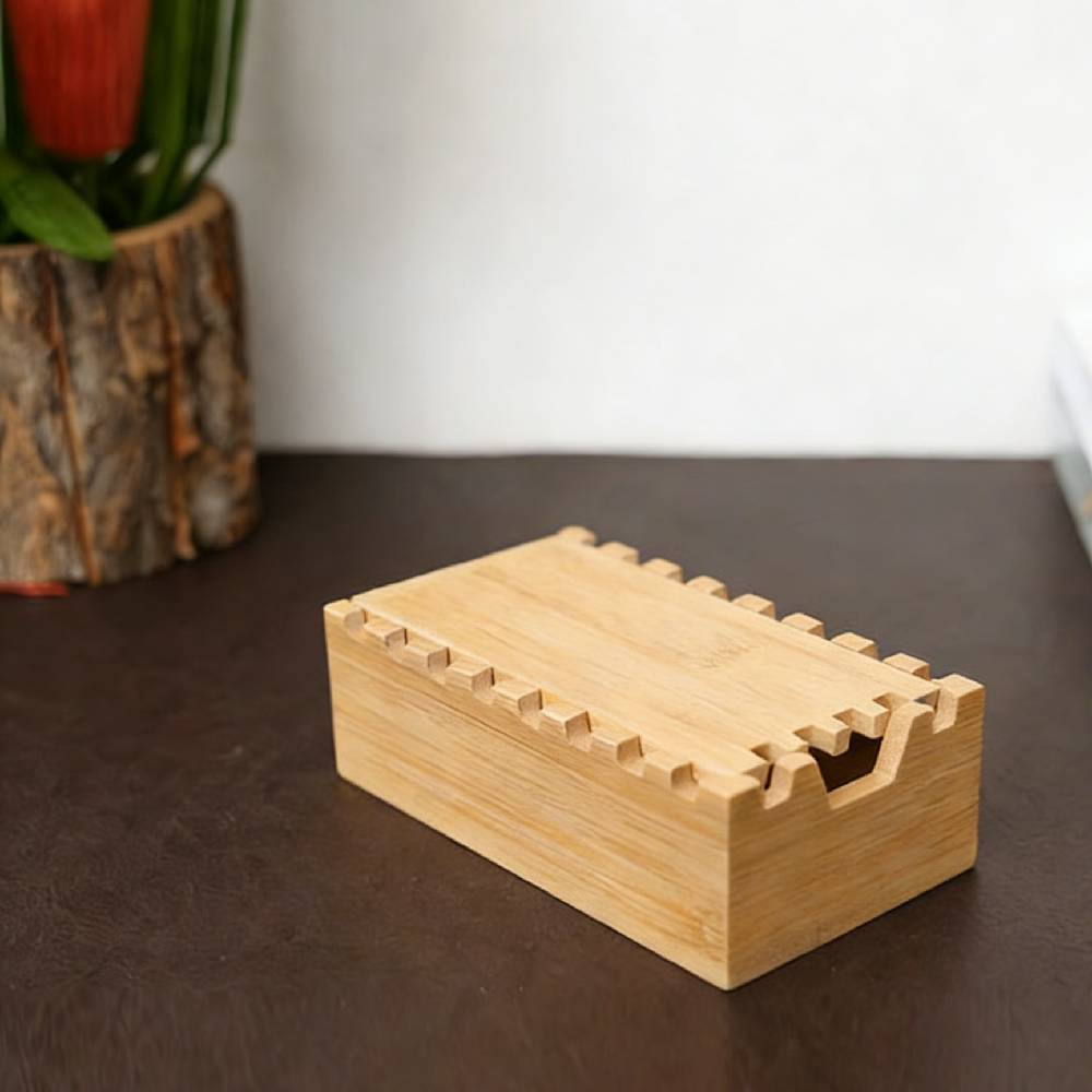 Premium Natural Bamboo Foldabl - Dice Tower Wooden ulasan dan harga