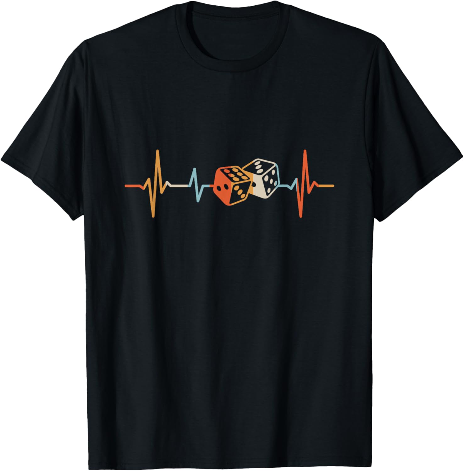 Board Game Heartbeat Dice T-Sh - Board Game Print ulasan dan harga
