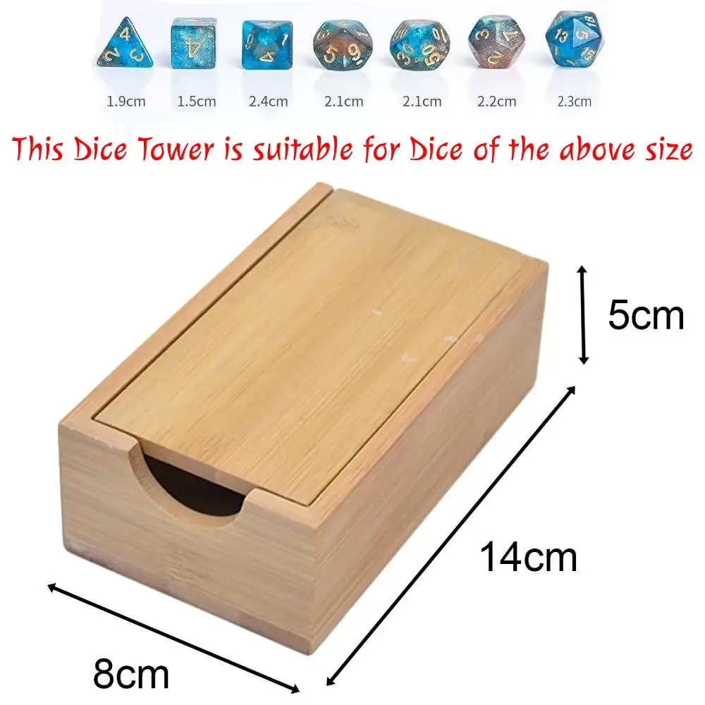 Foldable Wooden Dice Tower Dic - Dice Tower Wooden ulasan dan harga