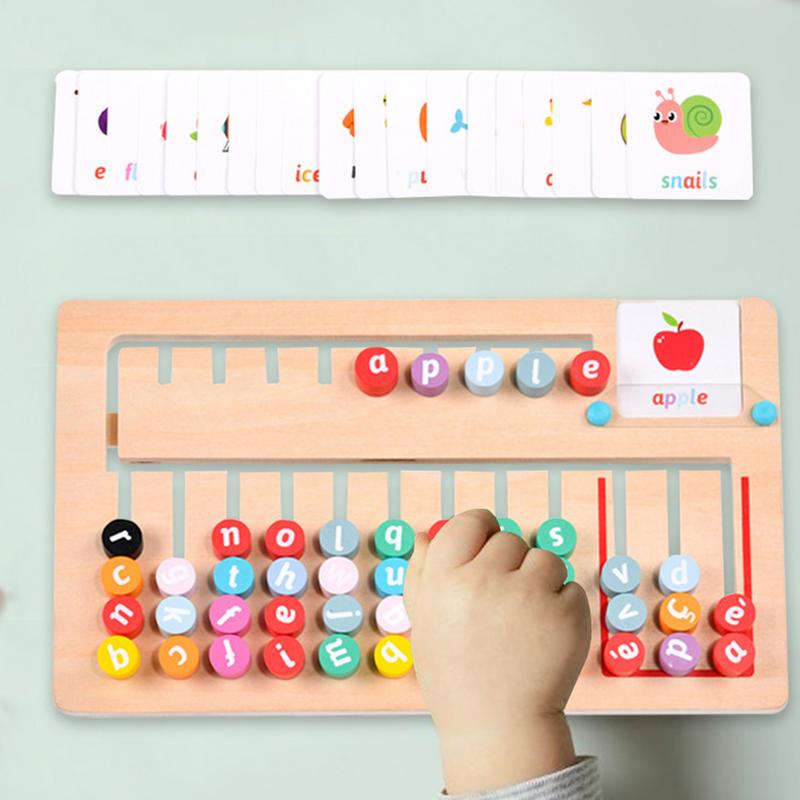 Matching Letter Game Children  - Board Game Education ulasan dan harga