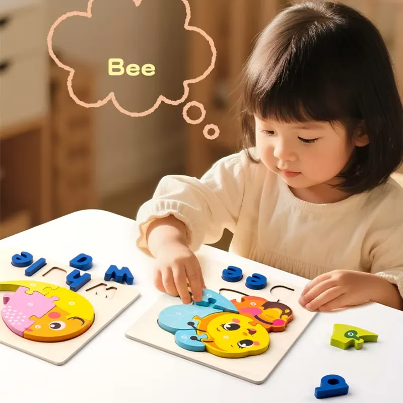 3D Animal Traffic Puzzle Spell - Board Game Education ulasan dan harga