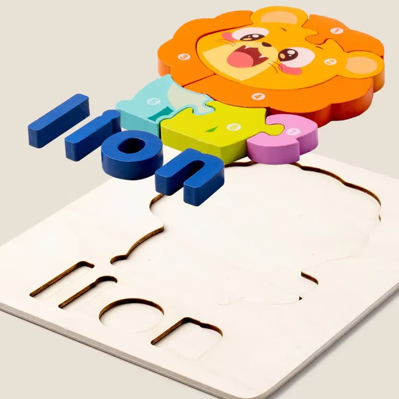 3D Animal Traffic Puzzle Spell - Board Game Education ulasan dan harga
