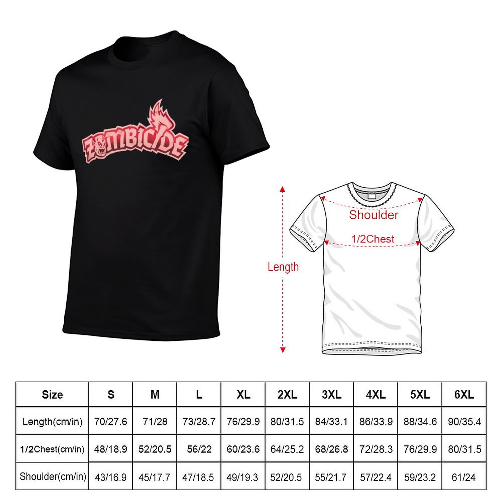 Zombicide BoardGame T-Shirt pr - Board Game Zombicide ulasan dan harga