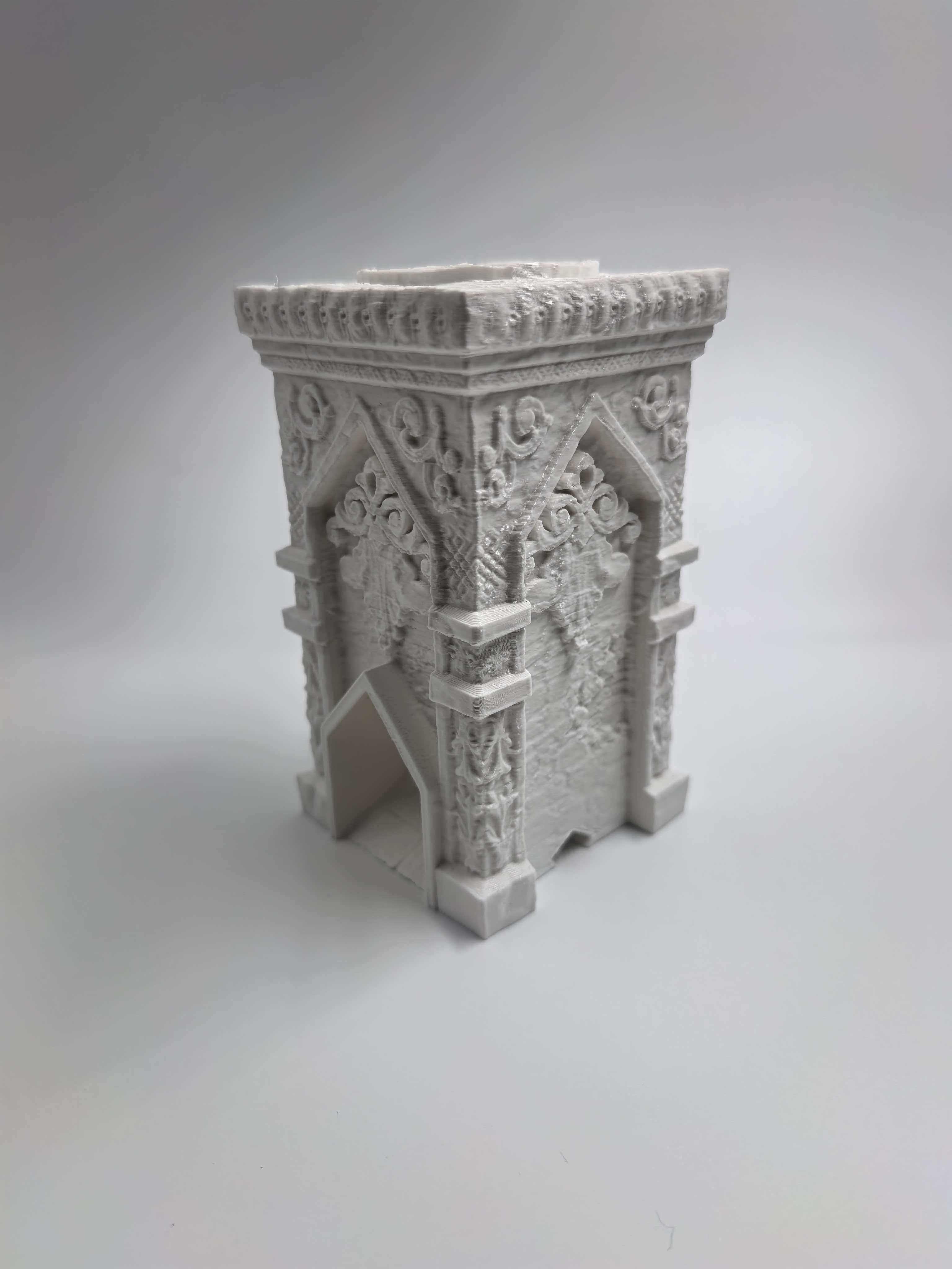 Mini Portable Dice Tower Table - Dice Tower Wooden ulasan dan harga