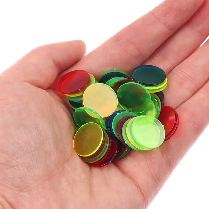 50/100/200pcs 19mm Chips Plast - Board Game Vector ulasan dan harga