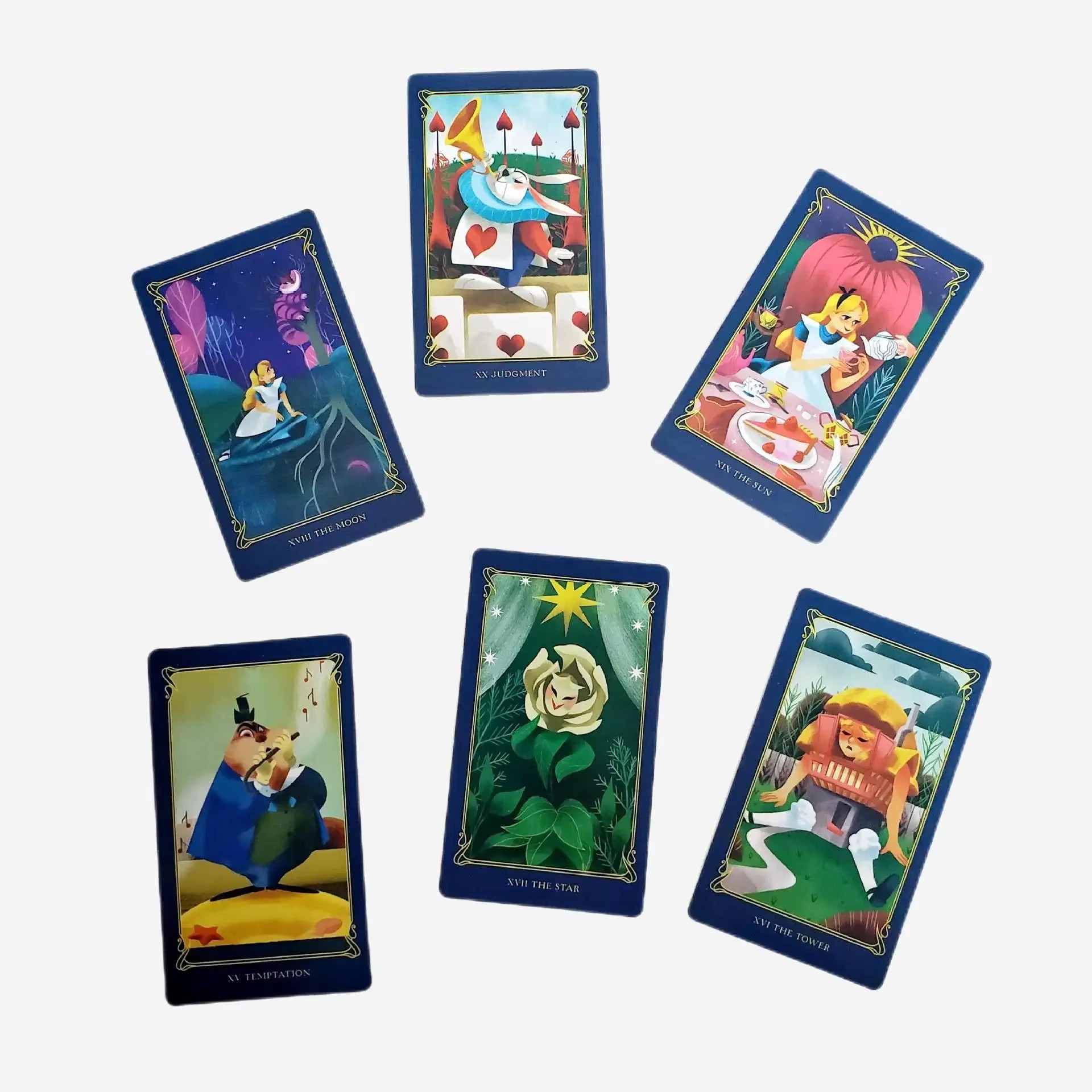 Alice in Wonderland Tarot Deck - Board Game Dixit ulasan dan harga