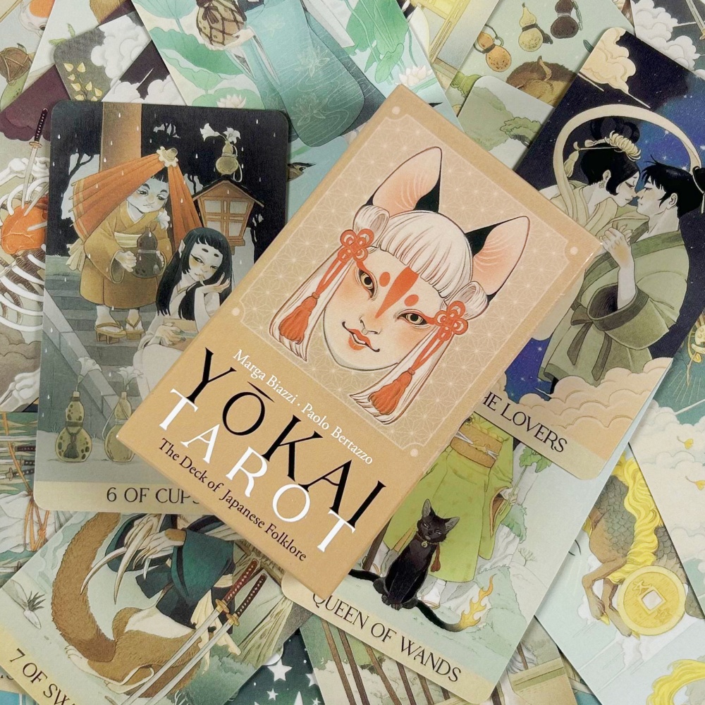 Yokai Tarot Deck 78 Pcs Cards  - Board Game Azul ulasan dan harga