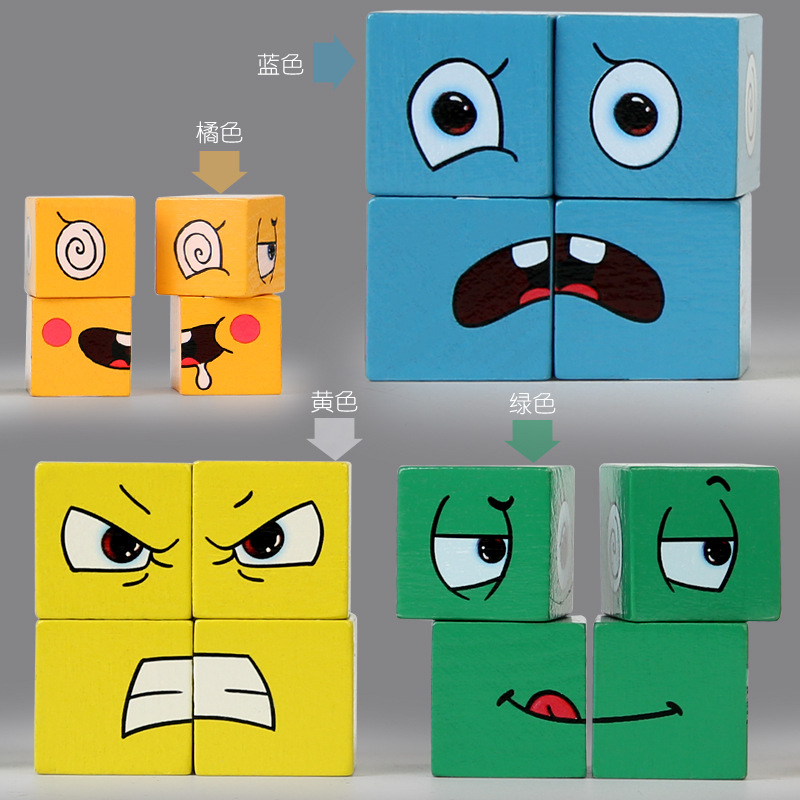 Kids Face Change Expression Pu - Dice Tower Wooden ulasan dan harga