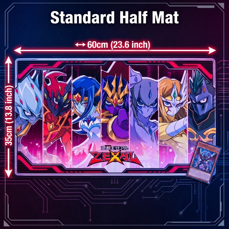 Diy 600x350mm Yu-Gi-Oh! ZEXAL  - Board Game Vector ulasan dan harga