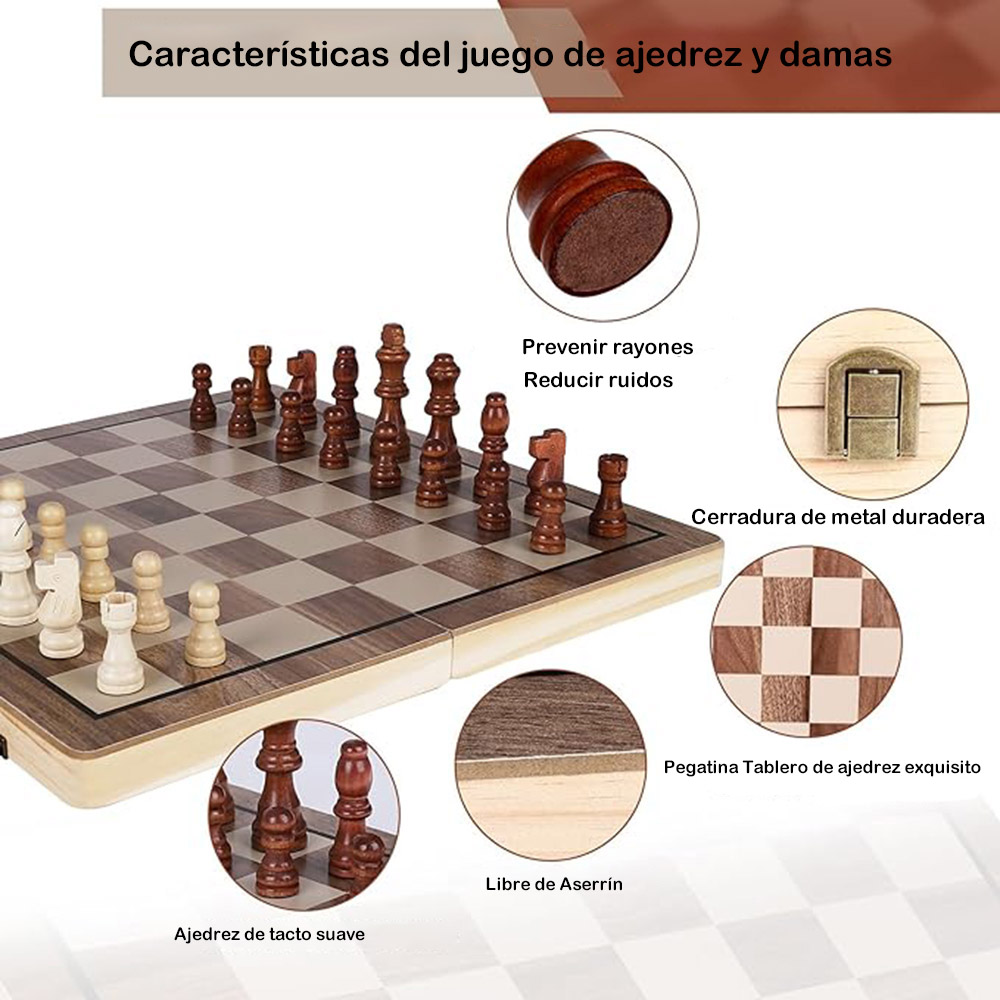 39cm Chess Set Wooden Chess Se - Chess Set Wooden ulasan dan harga