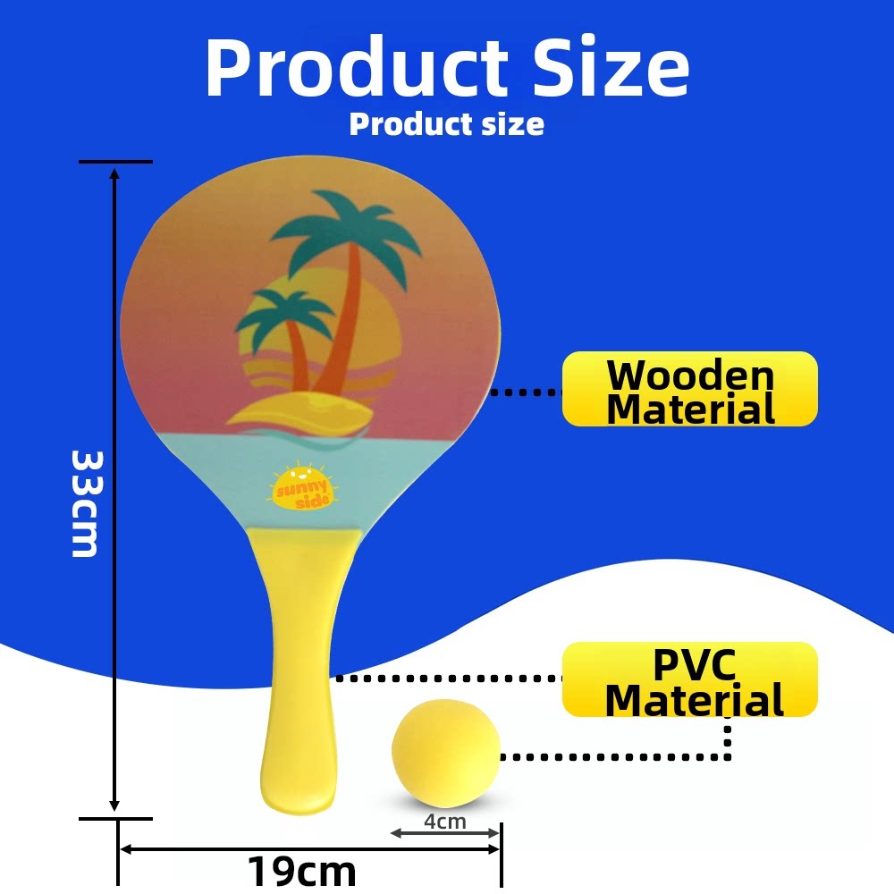 Summer Beach Paddle Set Wooden - Board Game Hitler ulasan dan harga