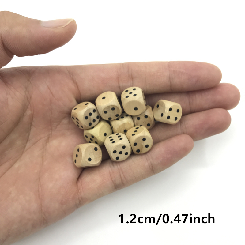 10 pcs pack games 12/16/20/25m - Dice Tower Wooden ulasan dan harga
