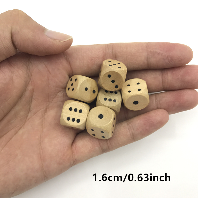 10 pcs pack games 12/16/20/25m - Dice Tower Wooden ulasan dan harga